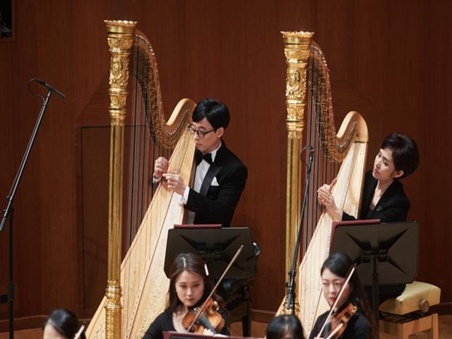 '클래식 1도 모른' 유재석, 하프 연주 이끈 윤혜순 하피스트