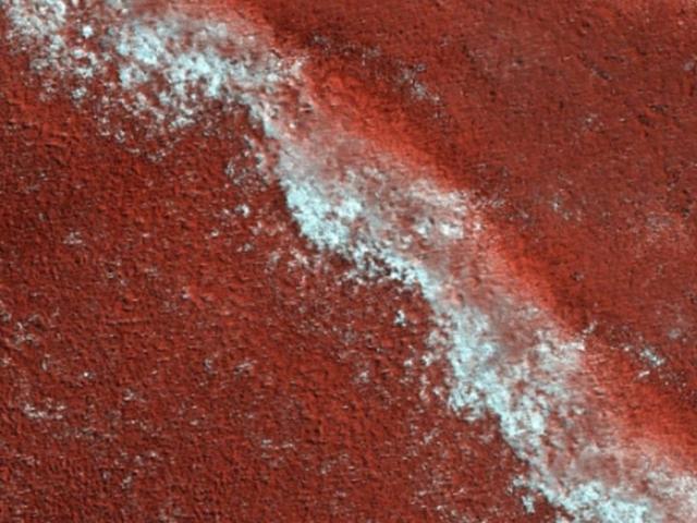 ‘티라미수 케이크같네’… 얼음 드러난 화성의 <strong>북극</strong>