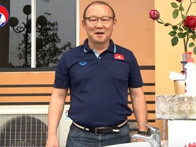 ‘미담 제조기’ 박항서, <strong>손 씻기</strong> 캠페인 동참...1억동 기부도