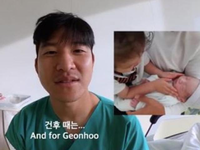 '안나♥'<strong>박주호</strong>, 나은x건후 동생 진우 공개 "너무 행복해..눈물"