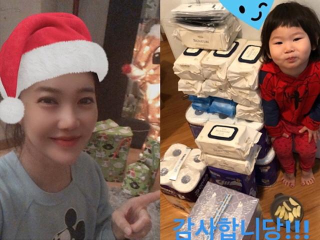 '미국댁' 쿨 유리, <strong>채리나</strong>에게 받은 화장지·마스크 인증…"귀하다 했더니 보내줘"