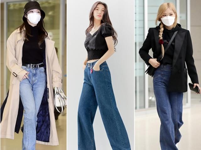 "제니의 봄 패션은?"… 체형별 청바지 고르는 TIP