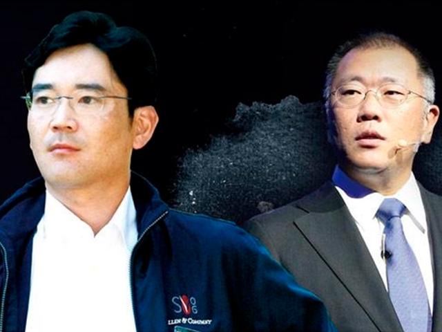 <strong>이재용</strong>-정의선 첫 회동, 삼성-현대<strong>차</strong> 배터리 사업 협력 첫 발 뗐다
