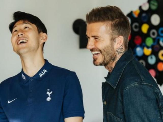 베컴 만난 손흥민 “EPL 성공의 키워드는 스스로”