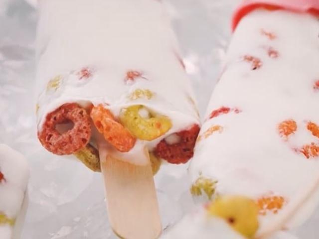 여름철 무더위엔 시리얼도 얼려먹어요~