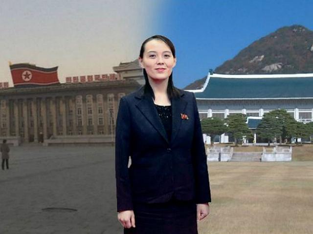 남한엔 독설, 미국엔 미소…두 얼굴의 <strong>김여정</strong>