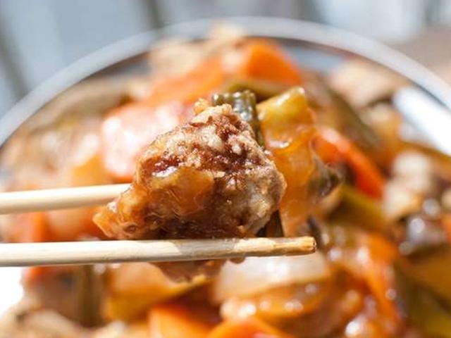 부먹? 찍먹? 바삭바삭한 납작 <strong>찹쌀</strong>탕수육