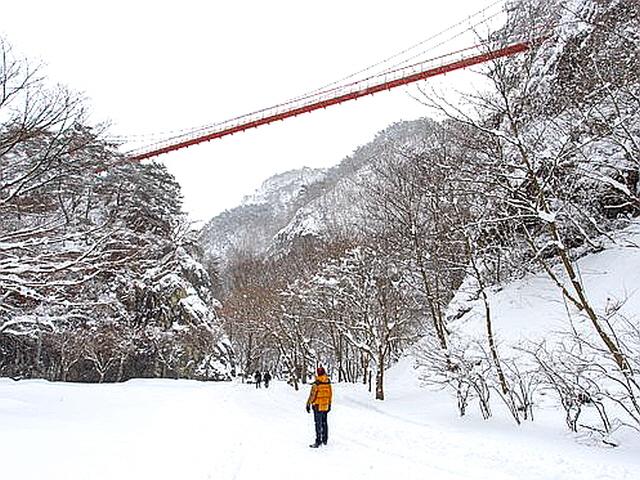 대설 특보 내린 그날, 순창 <strong>강천산</strong> 올랐다···마냥 아늑했다