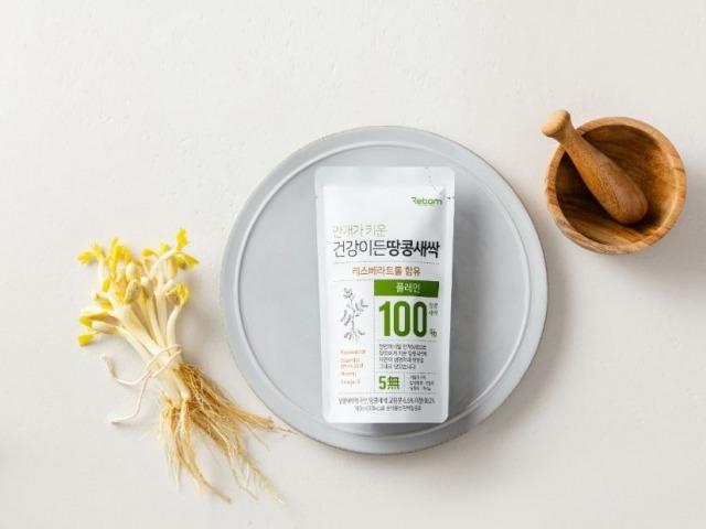 천연 식물성 단백질 음료, ‘건강이든 땅콩<strong>새싹</strong> 플레인’ 비건 인증 완료