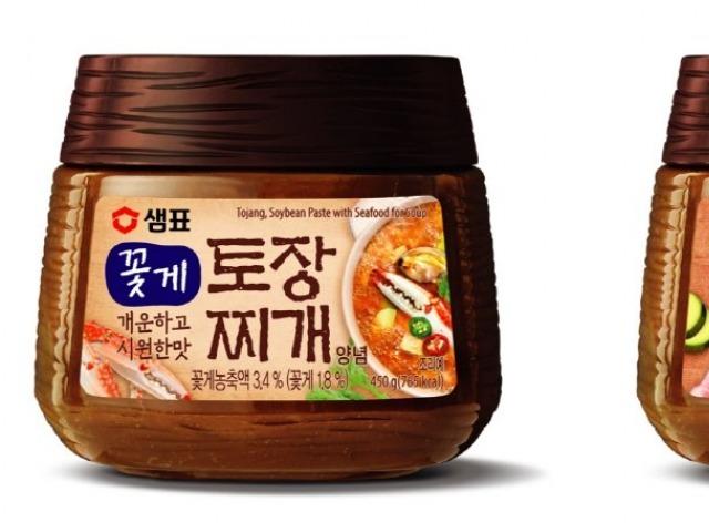샘표, ‘꽃게 토장<strong>찌개</strong>’, ‘차돌 토장<strong>찌개</strong>’ 출시