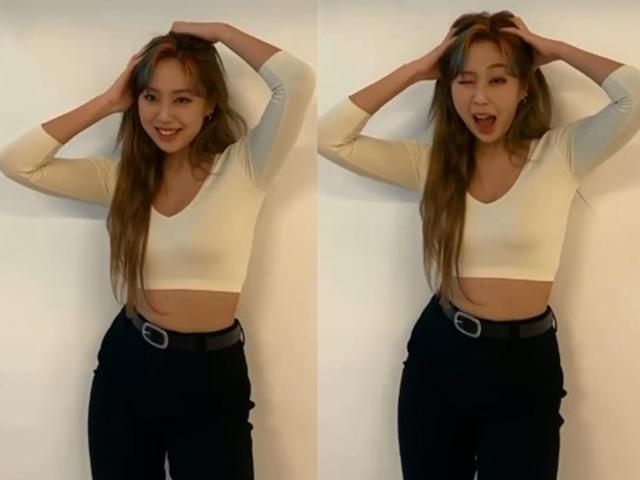 이영지, 10kg 감량하고 개미허리 됐어..이 매력 못 따라가