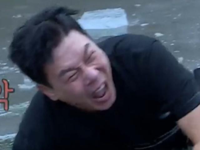 박군, 이상민X오민석에 극한 생존 수업 '얼음물 입수' (미우새)