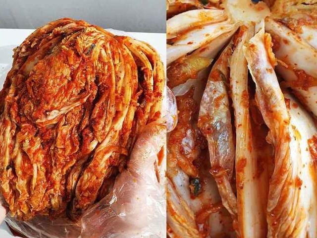 100% 국산 원산지 인증서 보유했다는 엄마손 김치