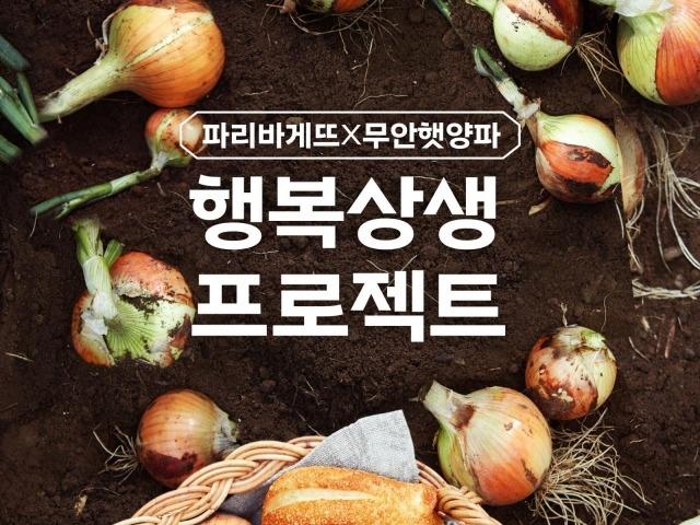 파리바게뜨, <strong>양파</strong> 모양과 풍미 그대로 살린 ‘무안<strong>양파</strong>빵 4종’ 출시
