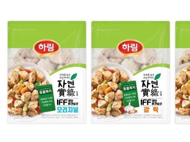 하림 ‘<strong>동물복지</strong> IFF 큐브 닭가슴살’ 1년반 만에 84만 개 판매