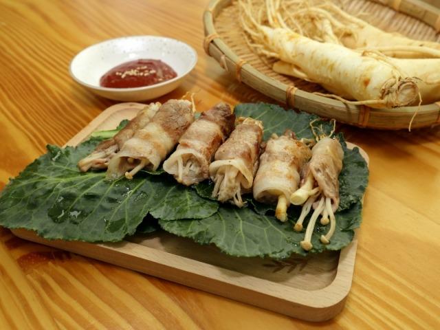 ‘<strong>인삼</strong>삼겹살 ·<strong>인삼</strong>비빔밥’ <strong>인삼</strong>도 맛있는 요리에…