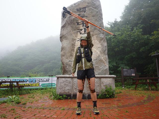 여성 단독 최단 시간 일시종주 이하늘!