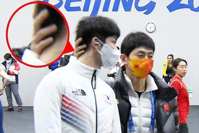 대선배 <strong>안현수</strong>가 다가와 말걸자 경기 후 황대헌이 남긴 의미심장한 한마디