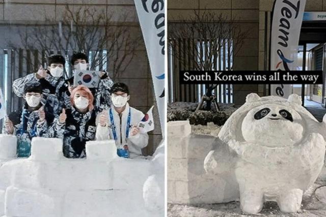 “어메이징” 한국팀 <strong>숙소</strong> 앞 핫플된 이유, 사진 한 장으로 인증되었다