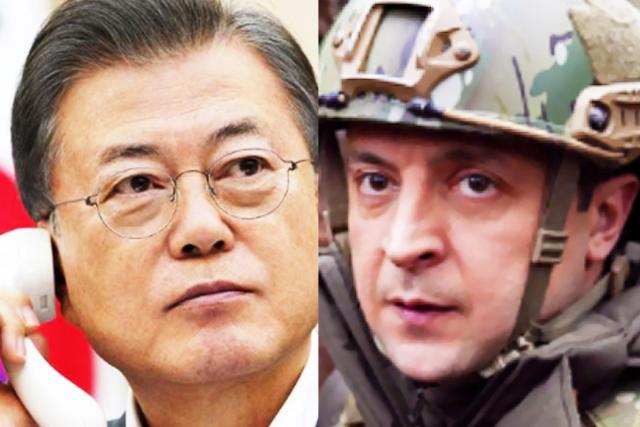 <strong>문재인</strong> <strong>대통령</strong>이 우크라이나 <strong>대통령</strong>과 1:1로 나눈 통화내용 공개됐다