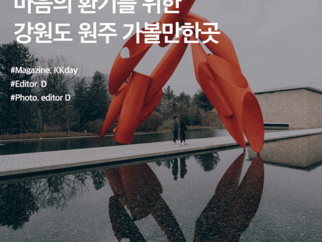 서울<strong>근교</strong> 당일치기 <strong>여행</strong> :: 마음의 환기를 위한 강원도 원주 가볼만한곳