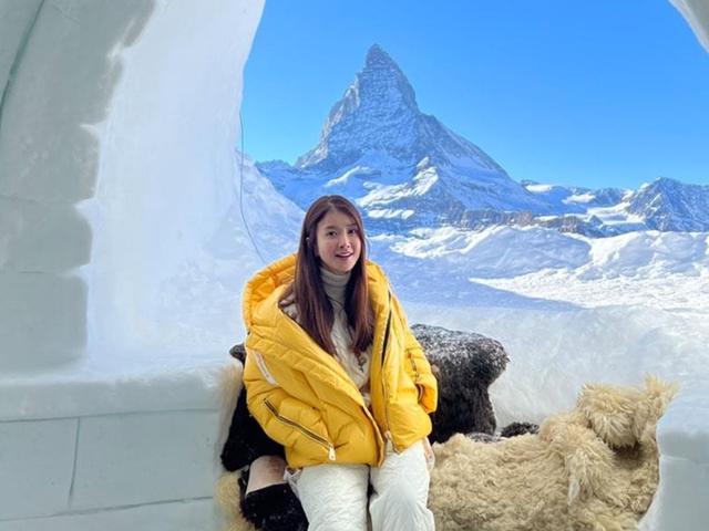 배우 이시영의 스위스 겨울여행…"이 시절에 부럽네요"