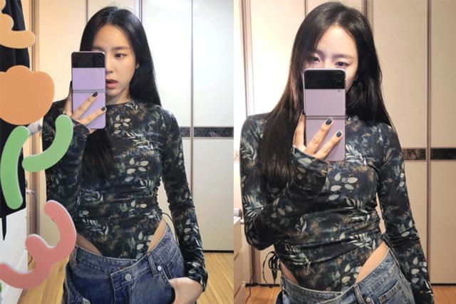 기싸움 논란 터졌던 걸그룹 멤버가 올린 노출 사진, 다들 깜짝 놀랐다