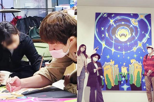 한혜진·박나래…<strong>나혼산</strong> 멤버들 총출동했던 기안84 미술전, 이렇게 됐다
