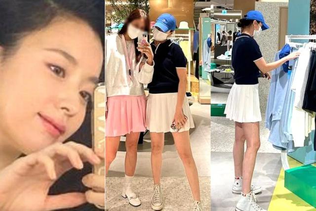 미니스커트 입고 백화점 방문한 <strong>여배우</strong>, 각선미에 모두가 감탄 연발했다