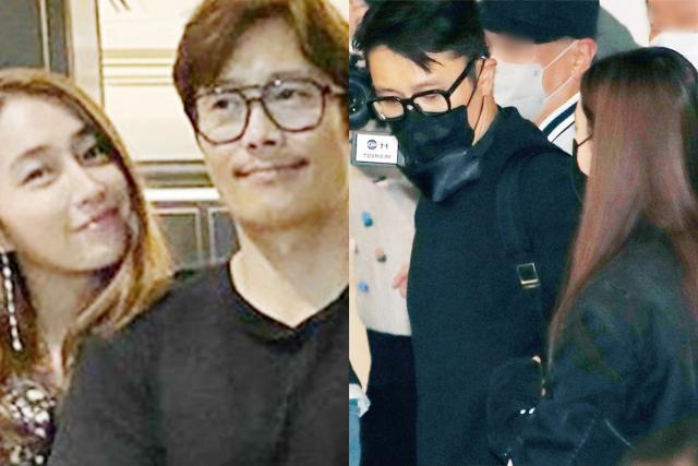 이민정 옆에 착 달라붙어서…공항에서 포착된 사랑꾼 이병헌의 모습