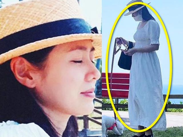네티즌들 사이에서 임신설 불러일으킨 손예진 사진 한 장