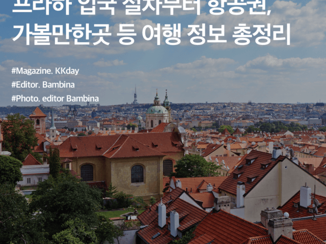 프라하 여행 기초 정보 :: 입국 절차부터 항공권, 교통, 환전, 날씨, 체코 음식, 가볼만한곳까지