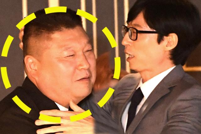 ‘라이벌’ 유재석 옆에서 상받은 <strong>강호동</strong>, 깜짝 놀랄 세레머니 선보였다