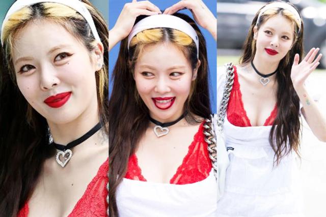 ‘옷이…’ 보기만 해도 아슬아슬한 노출 패션 선보인 <strong>현아</strong>, 네티즌 반응