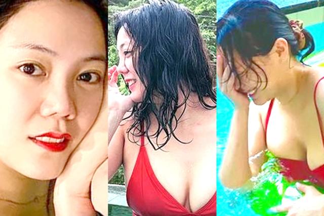 소주만 마셔 12kg 뺐다는 원조 <strong>얼짱</strong>의 헉 소리나는 수영복 몸매 공개됐다