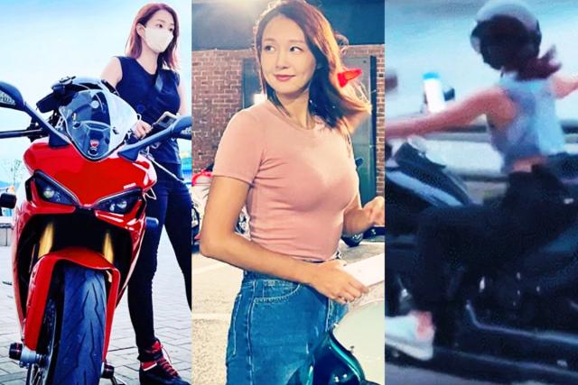 서장훈이랑 <strong>이혼</strong>한 전직 아나운서가 공개한 반전 라이딩 사진