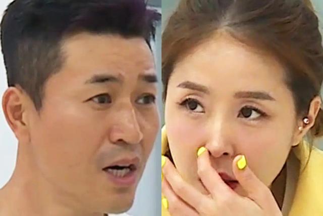 무대 위에서… <strong>김종민</strong>이 신지랑 나뒹굴었다 고백한 사연은 이렇다