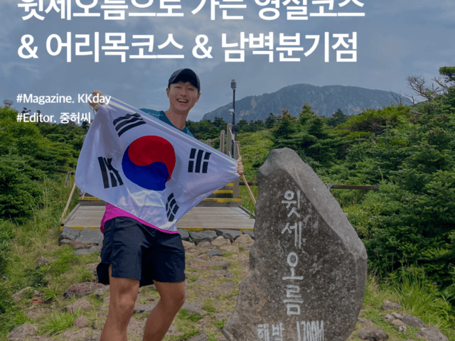 한라산 국립공원 코스 :: 윗세오름으로 가는 영실코스와 어리목코스, 남벽분기점