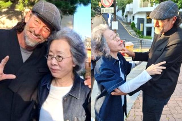 <strong>윤여정</strong>에게 감동받아 한국 날아온 배우, 결국 이런 결말 맞았다