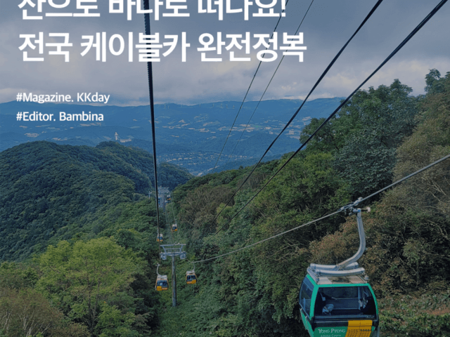 국내 가을여행지 추천 :: 산으로 바다로 떠나요! 전국 <strong>케이블카</strong> 완전정복