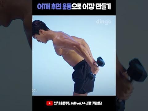 <strong>어깨</strong>깡패가 되고 싶어? 그럼 <strong>어깨</strong> 후면 운동 이것만 따라해! #Shorts #<strong>어깨</strong>운동 #<strong>어깨</strong>후면 #<strong>어깨</strong>후면운동