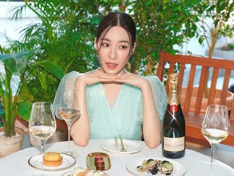 티파니 영과 식사 전 간단히 즐기는 모엣 & 샹동의 <strong>순간</strong> ㅣ EP.02