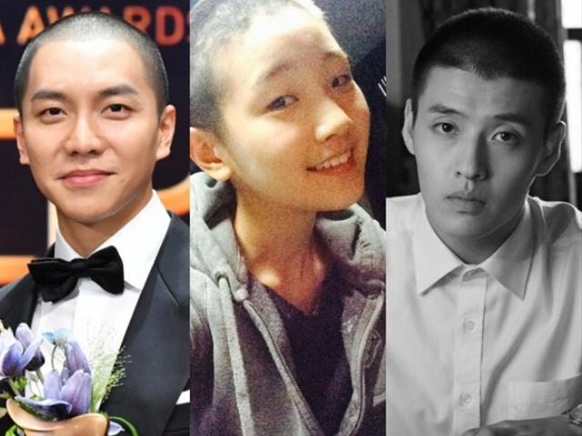 이승기→<strong>박소담</strong>, 화끈한 삭발 투혼..두상 참 예쁜 ★