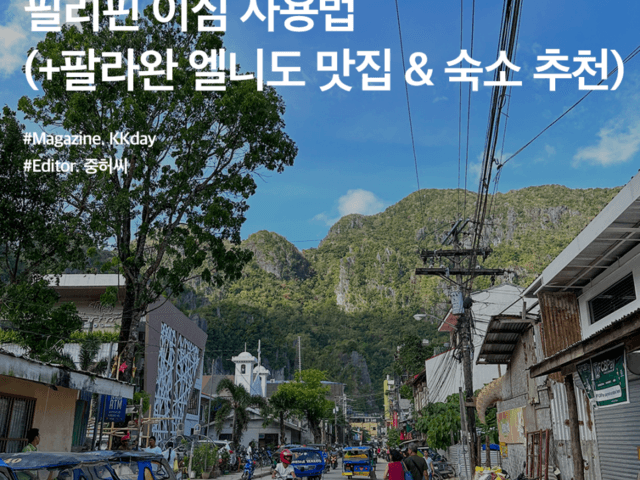 <strong>필리핀</strong> 유심 교체 필요 없는 이심 사용법 (+팔라완 엘니도 <strong>맛집</strong> & 숙소 추천)