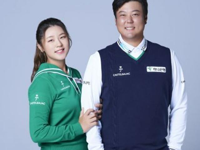 ‘<strong>프로</strong> <strong>골퍼</strong> 부부’ 함정우 "아빠가 돈 많이 벌어올게"