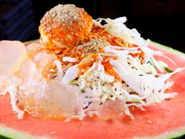 여름철 新메뉴 ‘<strong>수박</strong>냉면’ 등장