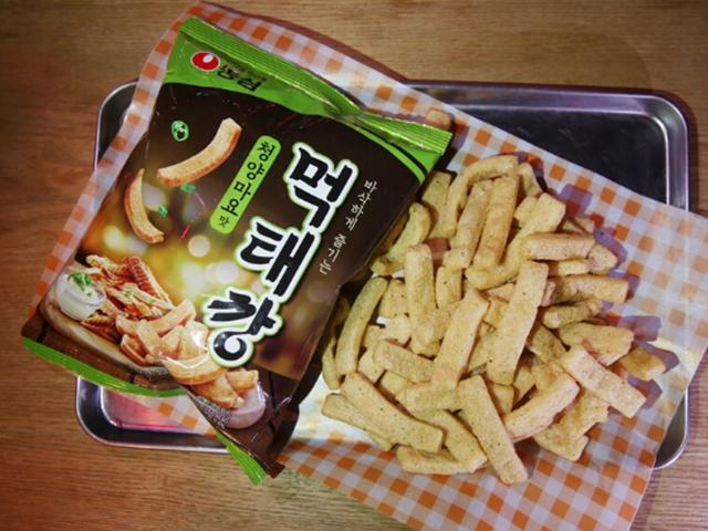 먹태깡 vs <strong>노가리</strong>칩, 맥주 맛 살리는 안주 과자는?