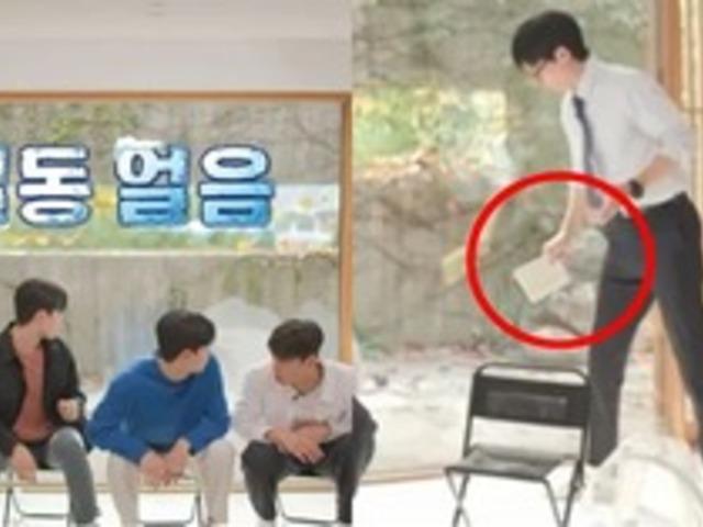 '일동 얼음..' 금메달리스트 <strong>수영</strong> <strong>선수</strong>들도 깜짝 놀란 어제자 '유퀴즈' 스튜디오 말벌 사태