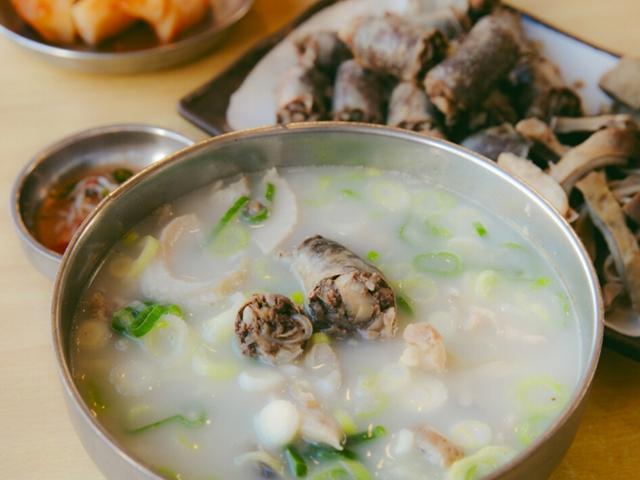 용인 백암, 순대로 통하다