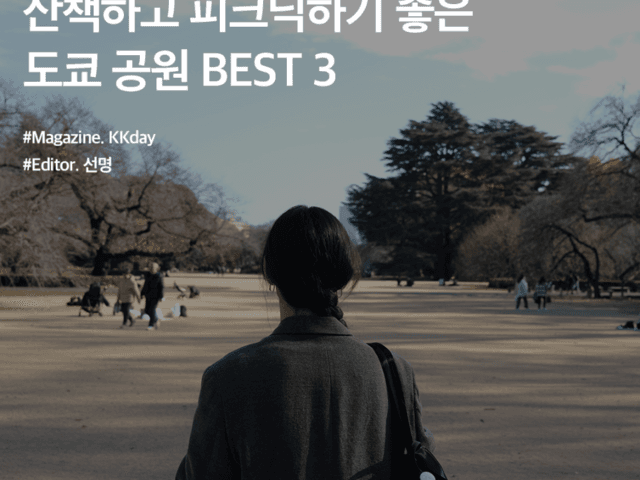 산책하고 <strong>피크닉</strong> 하기 좋은 도쿄 공원 BEST 3